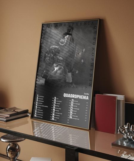 Discover The Who - Quadrophenia  Album Cover Poster For Home Wall Art