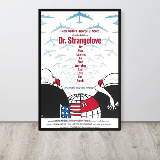 Discover Dr. Strangelove (1964) Vintage Movie Poster