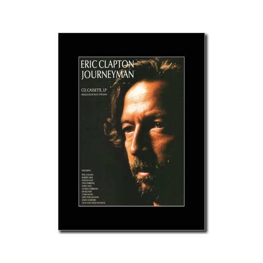Discover Eric Clapton - Journeyman Artwork