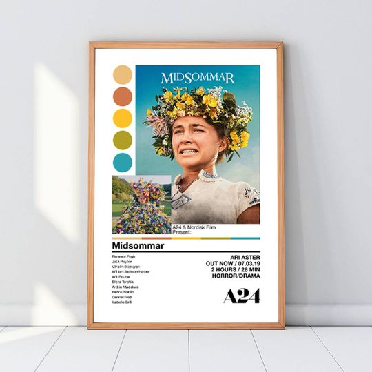 Discover Midsommar Minimalist Movie Poster