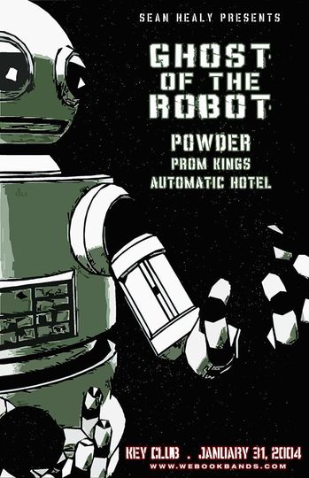 Discover Ghost Of The Robot  Throwback Tour Poster