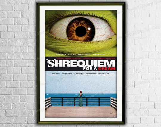 Discover SHREQUIEM for a DREAM - printable wall decor, digital download print, instant download, downloadable high Quality Printable Poster