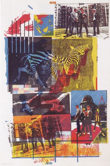 Discover Original Vintage Mini Poster / Book Clipping - Elvis Costello - Armed Forces