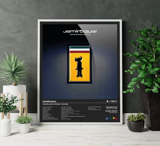 Discover Jamiroquai Travelling Without Moving Album Poster