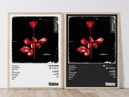 Discover Depeche Mode Violator Album Poster