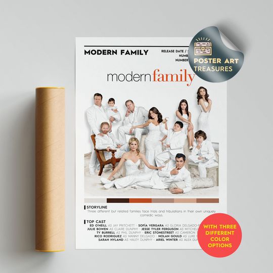 Discover Modern Family TV Show Poster