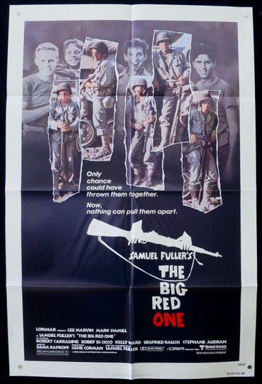 Discover The Big Red One ~ 1980 Orig. U.S. 1 Sht. MP ~ Fine to VF Cond. ~ Folded, S/S 27"x41" ~ Sam Fuller WWII Epic ~ Lee Marvin & Mark Hamill Star!