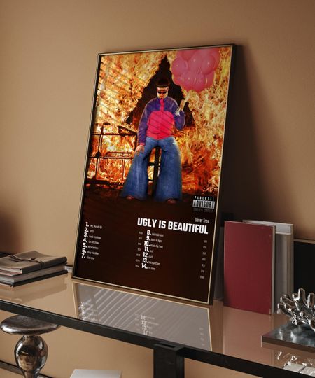 Discover Oliver Tree - Ugly Is Beautiful  Album Cover Poster For Home Wall Art