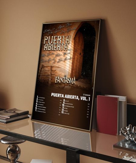Discover El Fantasma - Puerta Abierta Vol. 1 | Album Cover Poster For Home Wall Art