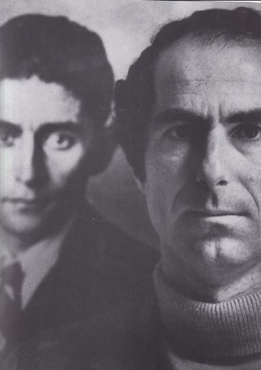 Discover Original Vintage Mini Poster / Book Clipping & Card Frame - Philip Roth with Franz Kafka