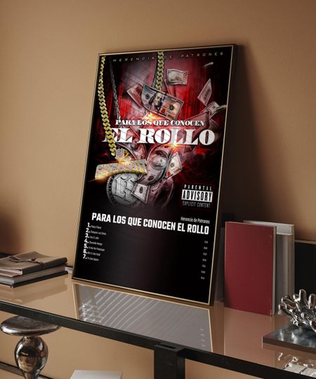 Discover Herencia de Patrones - Para Los Que Conocen El Rollo  Album Cover Poster For Home Wall Art