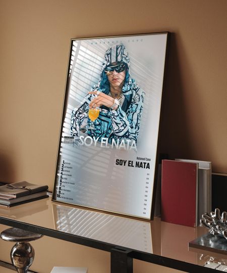 Discover Natanael Cano - Soy El Nata  Album Cover Poster For Home Wall Art