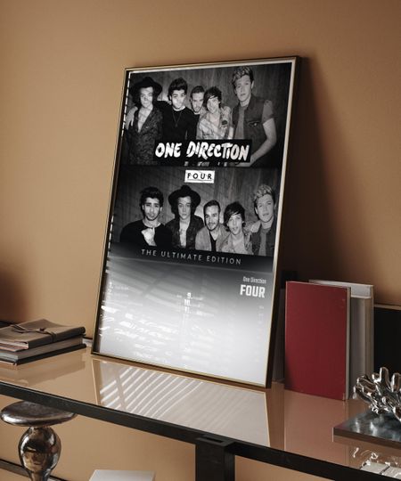 Discover One Direction - Four  Album Cover Poster For Home Wall Art