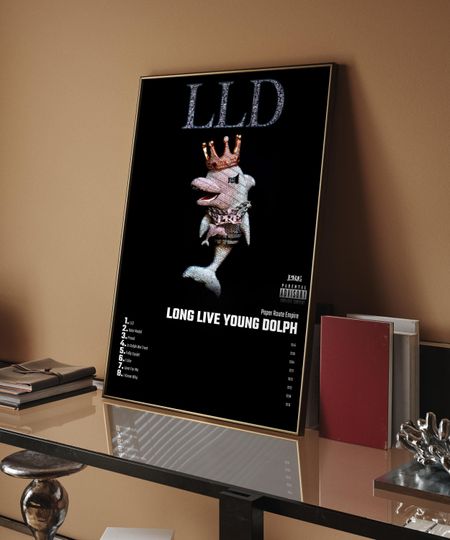 Discover Paper Route Empire - Long Live Young Dolph  Album Cover Poster For Home Wall Art