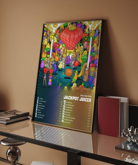 Discover Dance Gavin Dance - Jackpot Juicer  Album Cover Poster For Home Wall Art