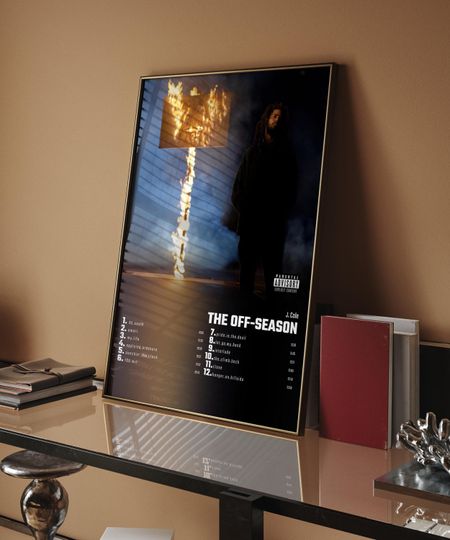 Discover J Cole - The Off-season | Album Cover Poster For Home Wall Art