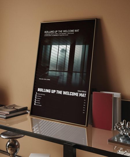 Discover Kelsea Ballerini - Rolling Up the Welcome Mat | Album Cover Poster For Home Wall Art