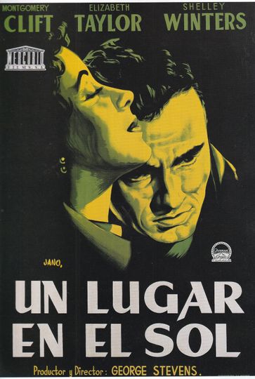 Discover Original Vintage Mini Poster / Book Clipping - A Place In The Sun (1951)