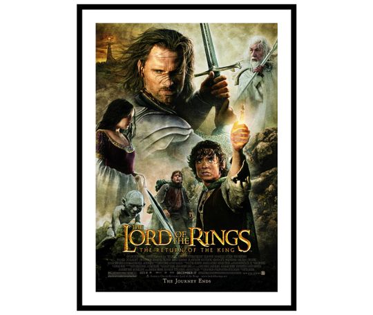 Discover The Lord Of The Rings - Return Of The King Movie Poster Print