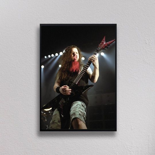 Discover Dimebag Darrell, Mayhem Skull, Rock Metal Thrash Poster Wall Art