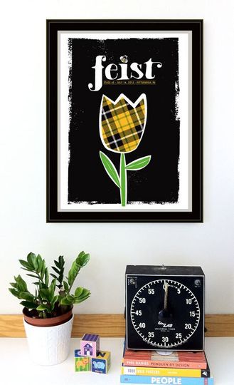 Discover Show Poster for Feist - Limited Edition Rock Art