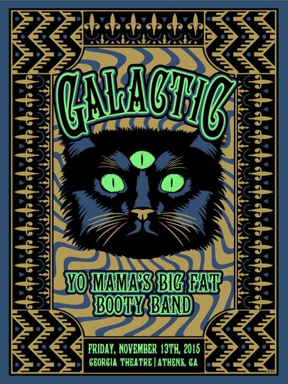 Discover Galactic with Yo Mama's Big Fat Booty Band || Georgia Theatre || 11.13.15