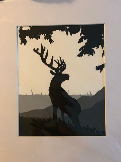 Discover Bull Elk Screen Print