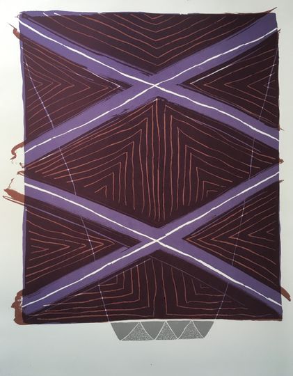 Discover African Mahogany - Original Serigraph Print