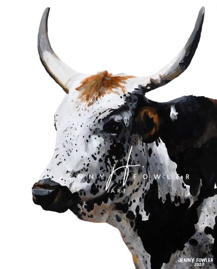 Discover 18x24 - Freckled cow