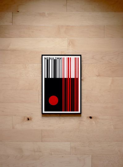 Discover Nebulimn 7 Limited Edition Original Screen Print Art