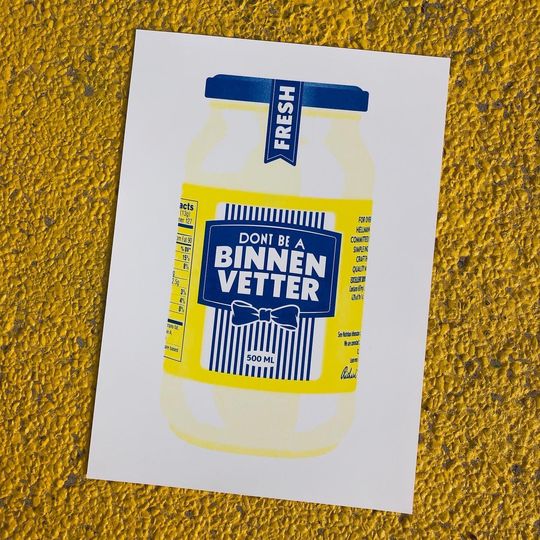 Discover Binnenvetter - A3 Risoprint