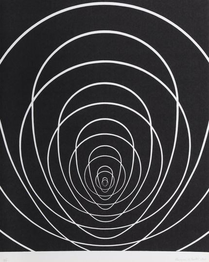 Discover Concentric Space (White) by Clarence Holbrook Carter