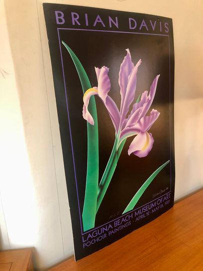 Discover Vintage Brian Davis Porchoir Paintings poster on poster board