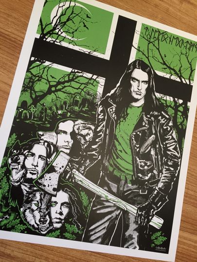 Discover TON tribute poster hand silk screened signed and numbered - 18' x 24" or 11"x14" all hail peter steele