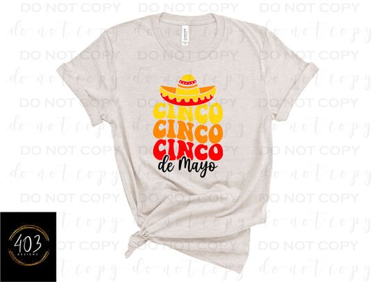 Discover Cinco De Mayo DTF Transfer for Celebration Shirts