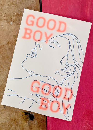 Discover Good Boy / A3 risograph