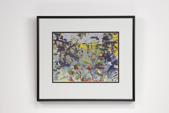Discover IMPROVISATION #110 One of a Kind Screenprint