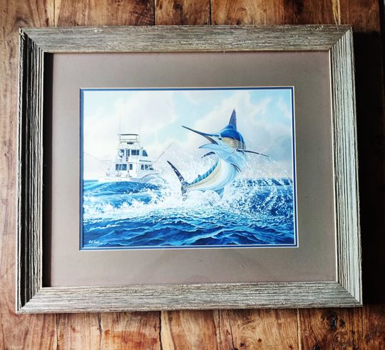 Discover Herb Booth Limited Edition Serigraph Saltwater Fishing Prints Texas Art Marlin Prints Herb Booth Artist