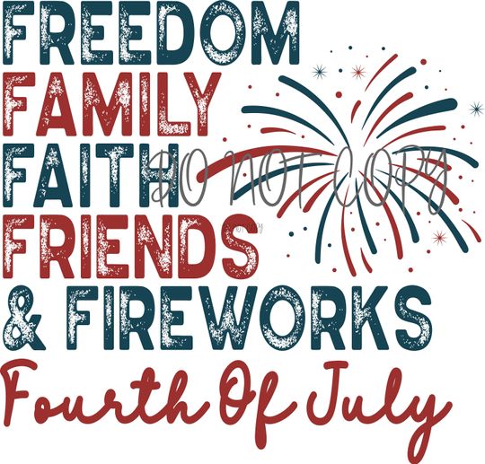 Discover Freedom Family Faith - Ready to Press Transfer