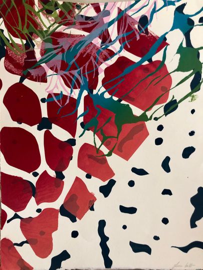 Discover Abstract Silk-screen Print