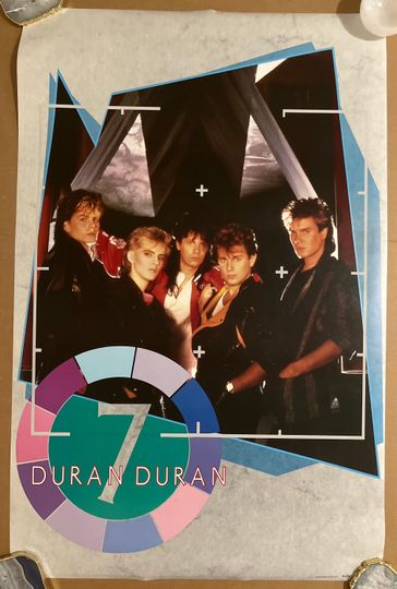 Discover Duran Duran vintage poster