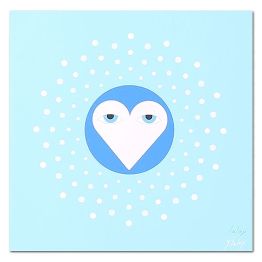 Discover Yves Laloy - "Love" - Color Screen Print