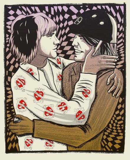 Discover Limited Edition Screen Printed Art Print "Grunge Treaty of 1992" by Brian Methe 2018