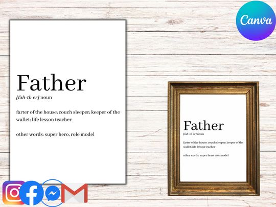 Discover Father's Day print/ funny Father's Day gift/