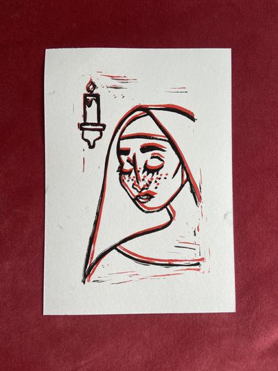 Discover Sister Eye Strain Version Blockprint