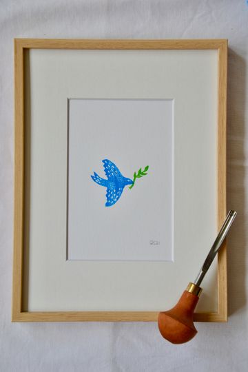 Discover The dove - Handmade dove bird lingo