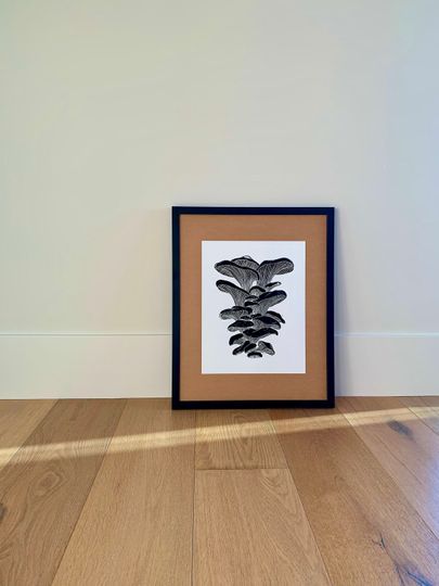 Discover 11x14 inch Original Oyster Mushroom