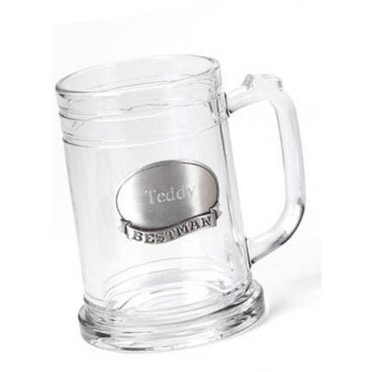 Discover Personalized 16 Oz. Mug W/Pewter Medallion