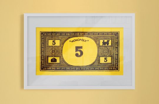 Discover MONOPOLY LINOCUT - Limited edition of 20