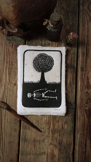 Discover Art Print // Memento Mori